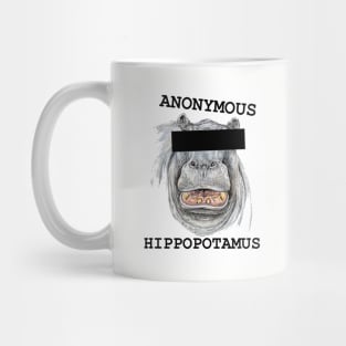 Anonymous Hippopotamus Mug